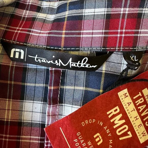 Travis Mathew Men’s Blazer Multicolor Red/White/Blue Size XL NWT - Picture 5 of 8